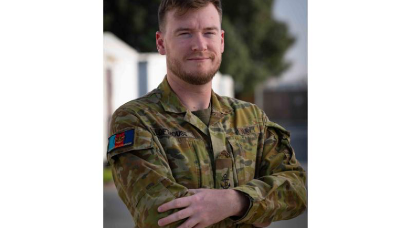 Leading Seaman Phillip Lofthouse is deployed on Operation Accordion at Camp Baird, United Arab Emirates. Story and photo by Corporal Luke Bellman.
