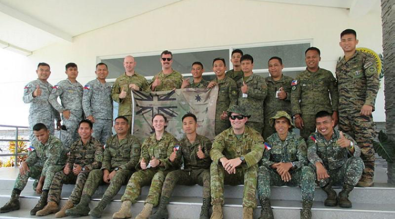 Australian Army sappers from the 6th Engineer Support Regiment join in a Counter-Improvised Explosive Device course during the Joint Australian Training Team – Philippines program in Tarlac City, Philippines. Story by Captain Annie Richardson.