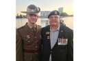 Soldier returns home for Anzac Day