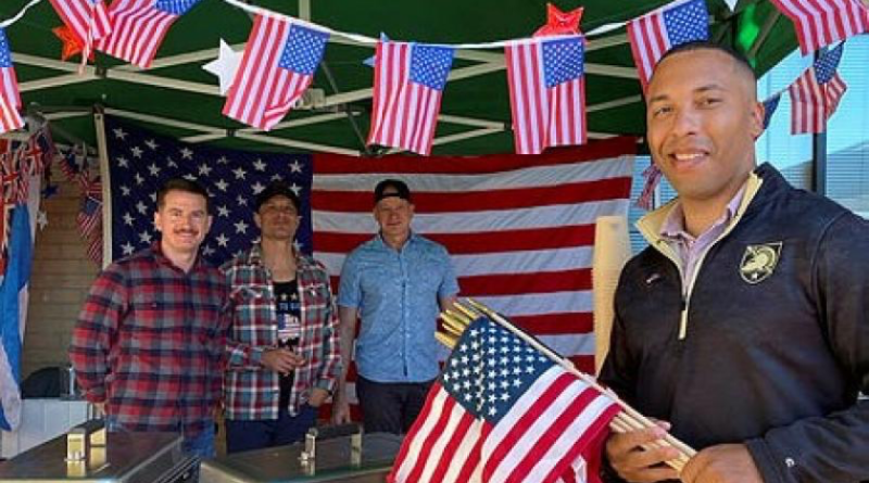 Students of the Australian War College from the US Military celebrate International Day in Weston Creek, ACT. Story and photos by Major Taylor Lynch.
