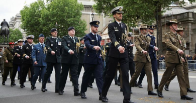 ADF commemorates VE Day in London ADF commemorates VE Day in London