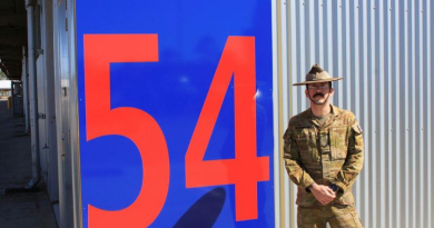 Being in command of the crew inside the HIMARS, Bombardier Nicholas O’Connor has been fortunate enough to travel overseas and gain first-hand training and experience. Story and photo by Major Tim Sydenham.