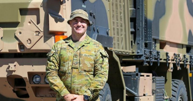Lance Bombardier Jase Heath, of 111th Air Defence Battery, 16th Regiment, is at the forefront of operating the new NASAMS capability. Story by Major Tim Sydenham. Photo by Signaller Aaron Thant.