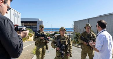 Soldiers from 13th Brigade take part in Exercise Litani Combine 2025 at the Australian Marine Complex in Henderson, Western Australia. Story by Major Dean Benson. Photos by Corporal Nakia Chapman.