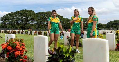 ADF players honour fallen heroes ADF players honour fallen heroes