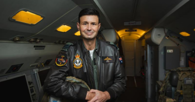 For his work during Operation Kudu, Squadron Leader Darrin Lindsay receives the Conspicuous Service Cross in the 2025 King’s Birthday Honours. Story by Corporal Luke Bellman. Photo by Leading Aircraftman Adam Abela.