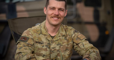 Corporal Jack Murphy, an electronics technician from 16th Regiment, Royal Australian Artillery, helped deliver RBS-70 man-portable air-defence systems and training to Ukrainian forces in Poland. Story and photo by Corporal Jacob Joseph.