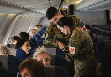 Israel relief flight shows pride in mission