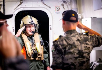 HMAS Sydney hosts Carrier Strike Group Commodore