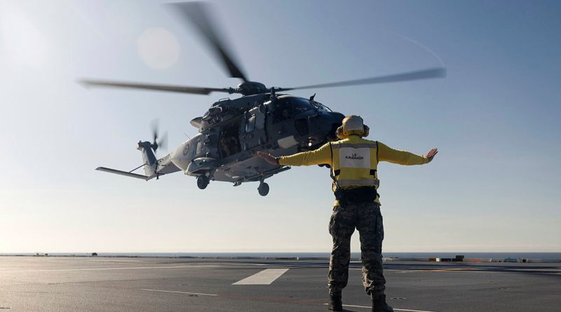 Canberra’s crew tested for Talisman Sabre