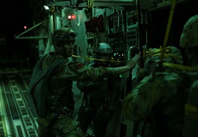 Allied paratroopers own the night