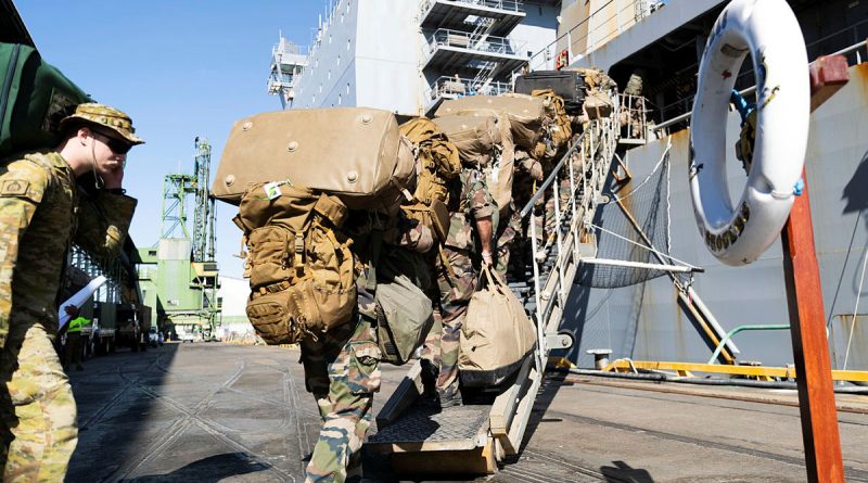 Amphibious forces embark for Talisman Sabre 2025
