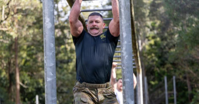 Soldiers from Land Warfare College participate in the 2025 Canungra Combat Challenge alongside civilian teams to raise money for Legacy. Story by Major Dan Mazurek. Photo by Sergeant Lisa Stone.