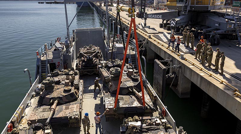 Tanks on the Hook for Talisman Sabre