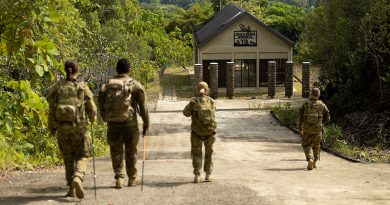 Recipients of the Jonathan Church Good Soldiering Award (JCGSA) approach the Sandakan Death March Memorial in Sabah, Malaysia, while retracing the historic route. Story and photos by Sergeant Matthew Bickerton.