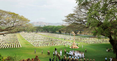 Bomana War Cemetery, located near Port Moresby, is the final resting place of more than 3300 Australians. Photos by Leading Seaman Daniel Goodman.