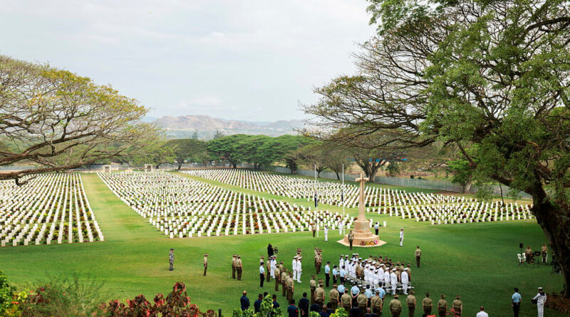 Bomana War Cemetery, located near Port Moresby, is the final resting place of more than 3300 Australians. Photos by Leading Seaman Daniel Goodman.