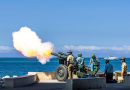 Fleet review, open day salute PNG independence