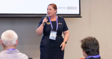 Group Captain Kath Stein is the first current serving ADF member to be president of the Australian College of Nursing. Story by Michelle Hoare.