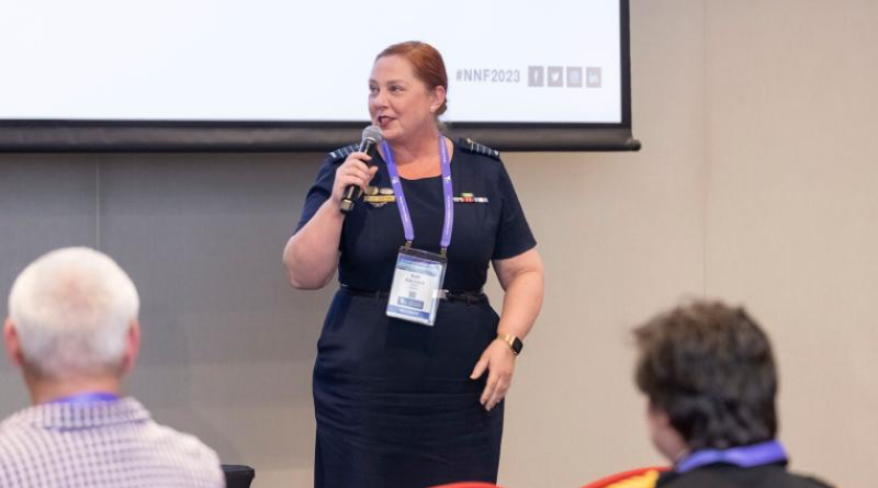 Group Captain Kath Stein is the first current serving ADF member to be president of the Australian College of Nursing. Story by Michelle Hoare.