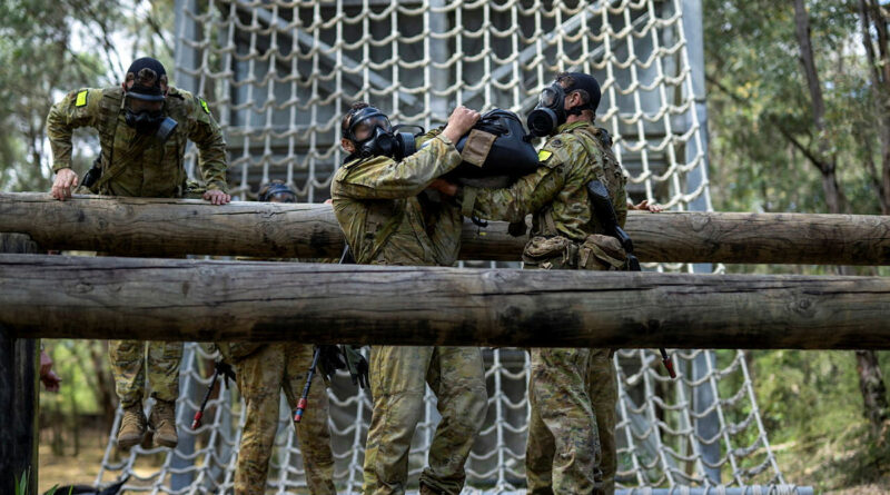 Australian Defence Force candidates complete challenging physical and cognitive activities during the 2025 Special Forces Integrator Selection Course. Story by Major Jacqui Day.