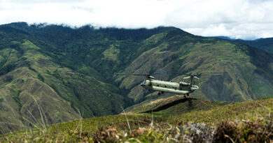 Army aircrews on a high during training in PNG Army aircrews on a high during training in PNG