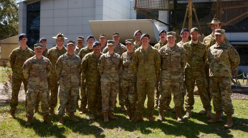 Graduating students, instructors and support staff of the Air Defence Artillery Fire Control Officer course held at RAAF Base Williamtown. Story by Flight Lieutenant Grace Casey-Maughan. Photo by Leading Aircraftwoman Laura Flower.