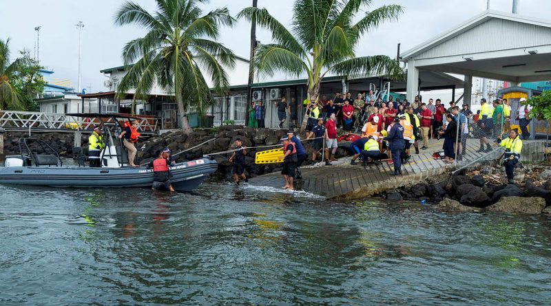 International partners train with Samoan Emergency Services and Police during Exercise Pacific Partnership in Samoa. Story by Captain Katy Manning. Photos by Corporal Dana Millington.