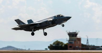 An F-35A Lightning II from 77 Squadron takes off from RAAF Base Townsville, Queensland, during Exercise Black Dagger 25-2. Story by Flight Lieutenant Sharon Sebastian. Photos by Leading Aircraftwoman Nell Bradbury.
