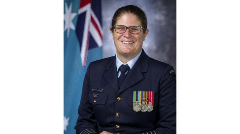 Royal Australian Air Force Officer Commanding Surveillance and Control Systems Program Office, Group Captain Aleisha Broadhead. Story by Flying Officer Alex DeValentin.