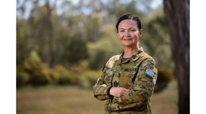 Australia Day award recipient RAAF's Warrant Officer Kerrie-Anne Hammond at RAAF Base Amberley. Story by Flight Lieutenant Holly Ryan. Photo by Aiesha White-Kratz.